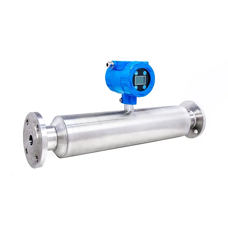 Stainless Steel Inline Tubular Slurry Concentration Meter For Filter Press Supporting Pipeline System